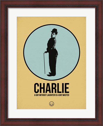 Framed Charlie 2 Print