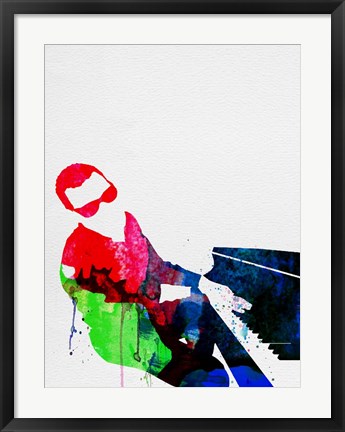 Framed Ray Watercolor Print