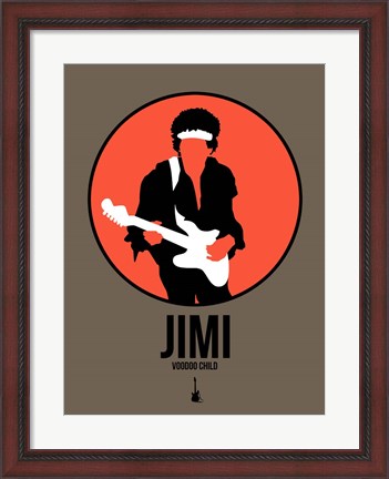 Framed Jimi Print