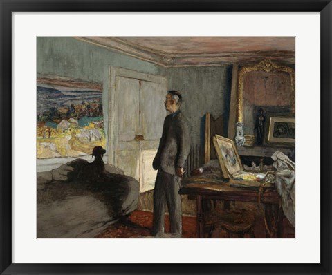 Framed Study for a Portrait of Pierre Bonnard c. 1930 Print
