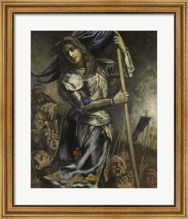 Framed Joan of Arc, 1930 Print