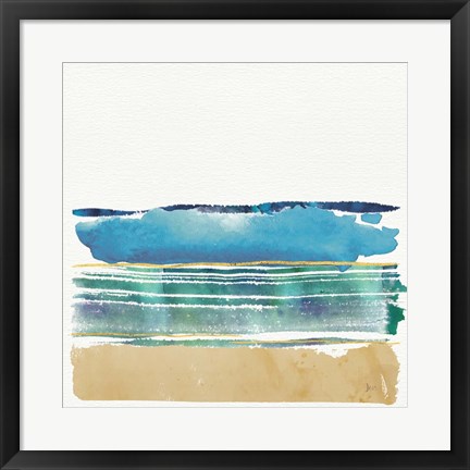 Framed By the Sea I Print