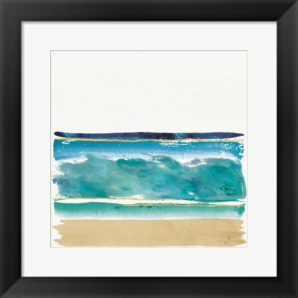 Framed By the Sea II Print