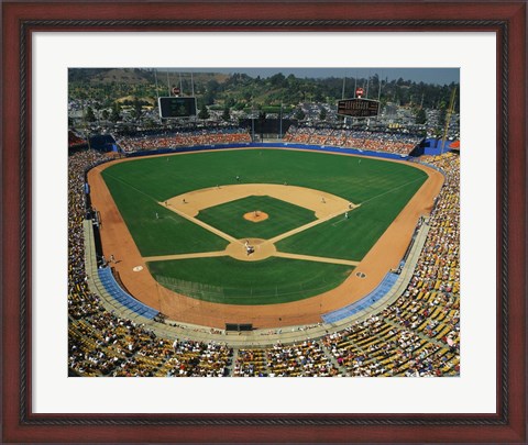 Framed Dodger Stadium Print