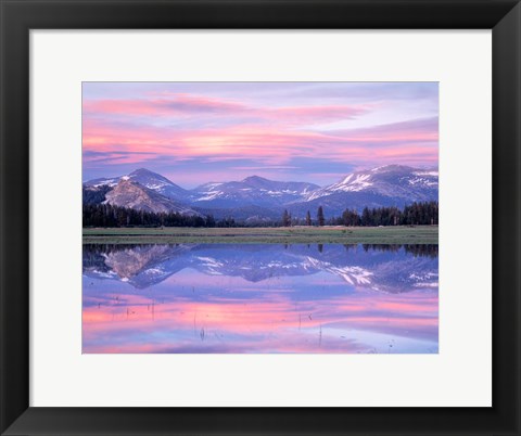 Framed Tuolumne River, CA Print