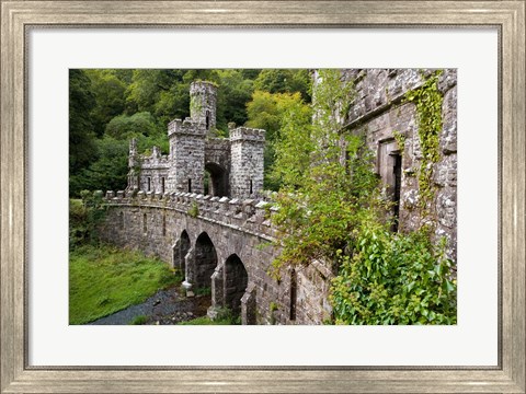 Framed Ballysaggartmore Towers, Lismore, County Waterford, Ireland Print