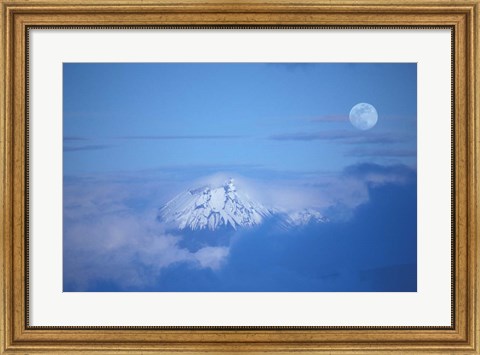 Framed Sangay Volcano, Ecuador Print