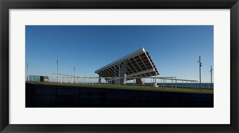 Framed Giant Solar Panel, Parc del Forum, Barcelona, Spain Print