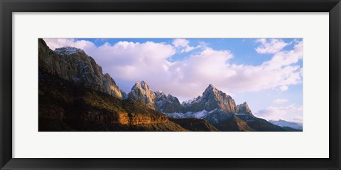 Framed Watchman, Zion National Park, Utah Print