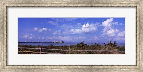 Framed Anna Maria Island City Pier, Tampa Bay, Florida Print