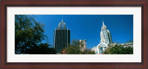 Framed Skyscrapers, Mobile, Alabama Print
