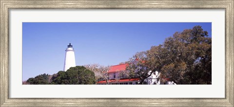 Framed Ocracoke Lighthouse Ocracoke Island, North Carolina Print