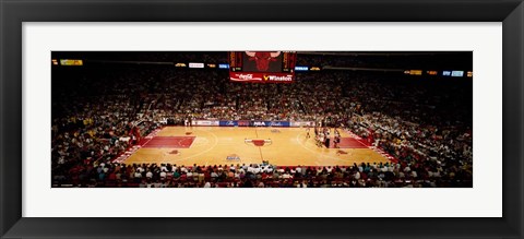 Framed NBA Finals Bulls vs Suns, Chicago Stadium Print