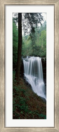 Framed Dry Falls, Nantahala National Forest, Macon County, North Carolina Print