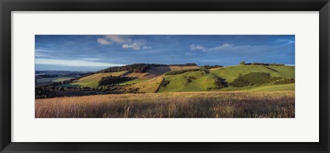 Framed Landscape, Scottish Borders, Scotland Print