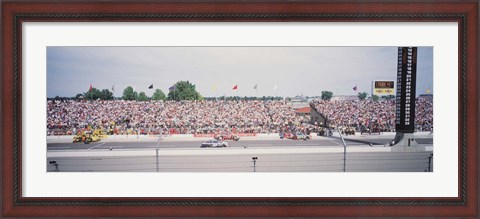 Framed Racecars, Indianapolis, Indiana Print