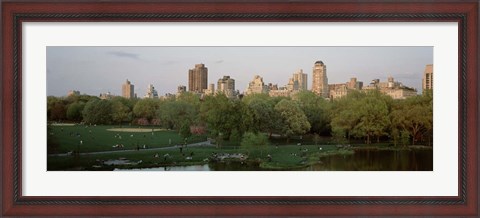 Framed Central Park,e New York City, NY Print