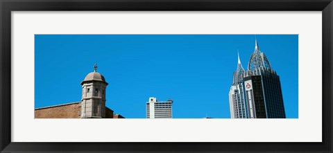 Framed Buildings in Mobile, Alabama Print