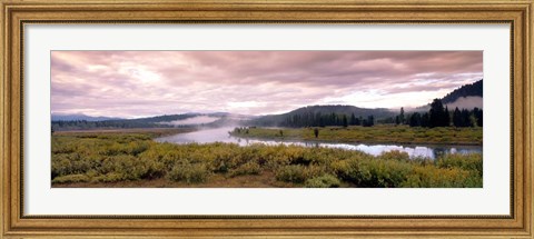 Framed Yellowstone Park, Snake River, Wyoming Print