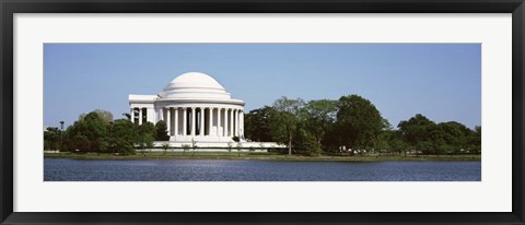 Framed Jefferson Memorial, Washington DC (pano) Print