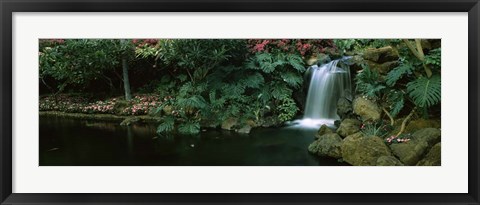 Framed Waterfall in Maui, Hawai Print