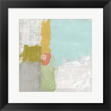 Framed Coastal Quadrant I Print