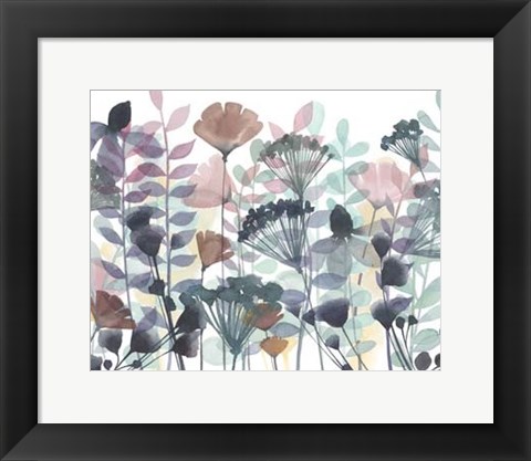 Framed Winsome Flora II Print