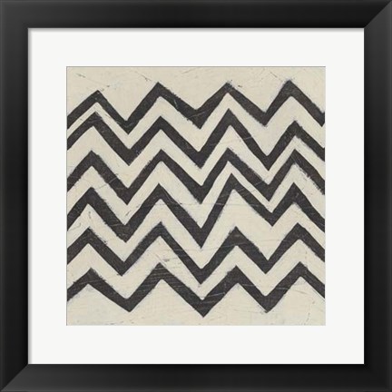 Framed Tribal Patterns IX Print