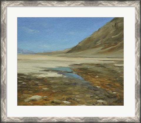 Framed Badwater Basin, Death Valley Print