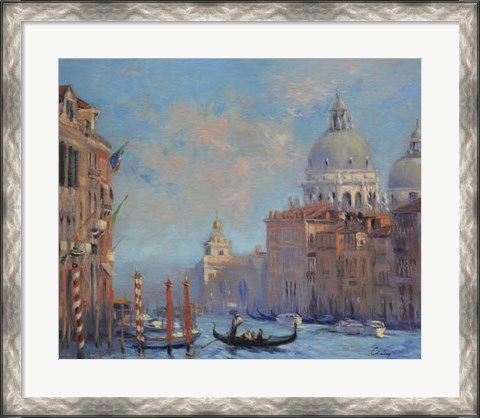 Framed Venice Grand Canal Print