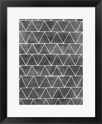 Framed Modern Monochrome II Print