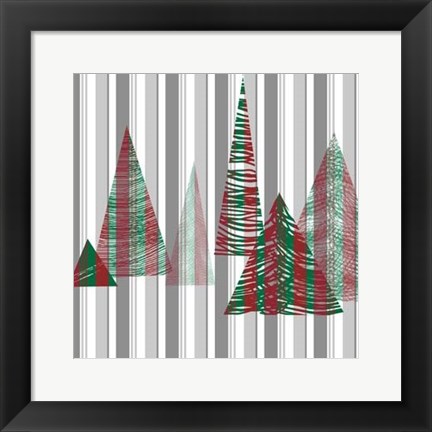 Framed Oh Christmas Tree I Print