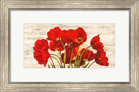 Framed French Tulips Print