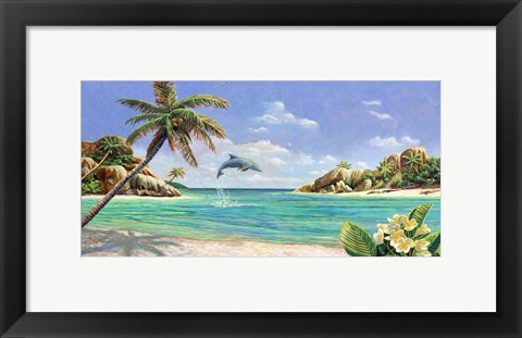 Framed Seychelles Print