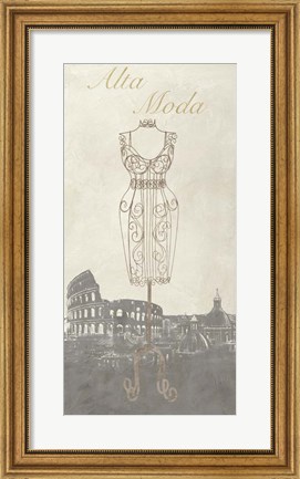 Framed Alta Moda Print
