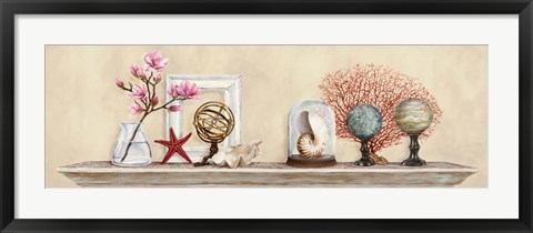 Framed Memoires de Voyage Print