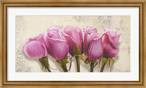 Framed Royal Roses Print