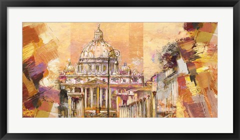 Framed Splendida Roma Print