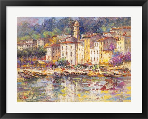 Framed Portofino Print