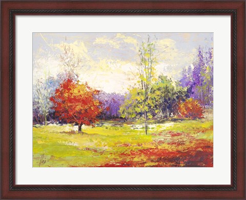 Framed Colori d&#39;Autunno Print