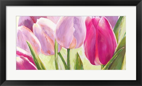 Framed Tulipes I Print