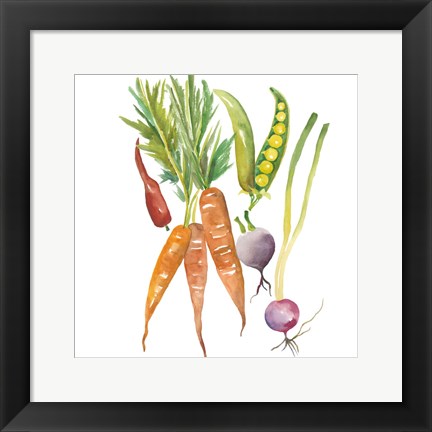 Framed Harvest Medley IV Print