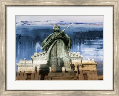 Framed Denver Capitol III Print