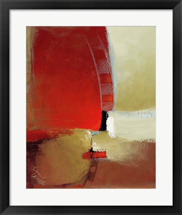 Framed Canyon Light I Print