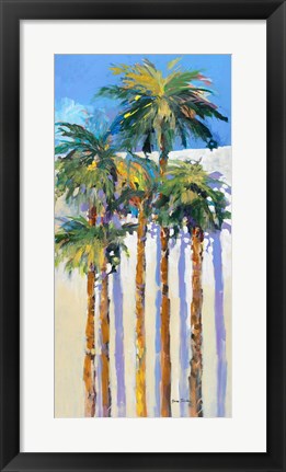 Framed Shadow Palms I Print