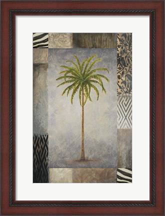 Framed Sun Palm II Print