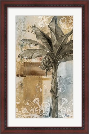 Framed Palm &amp; Ornament II Print