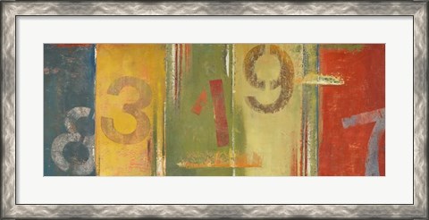 Framed Lucky Numbers II Print