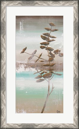 Framed Winter Beach I Print