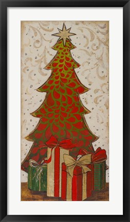 Framed Christmas Tree II Print